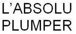 L'ABSOLU PLUMPER logo