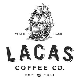 LACAS COFFEE CO. EST. 1921 TRADE MARK logo