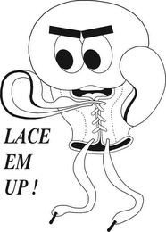 LACE EM UP ! logo
