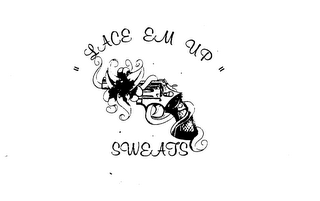 "LACE EM UP" SWEATS logo