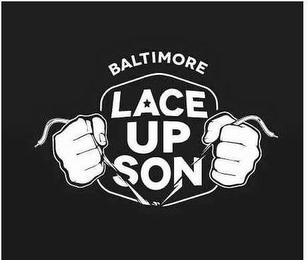 LACE UP SON BALTIMORE logo