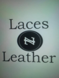 LACES N LEATHER logo