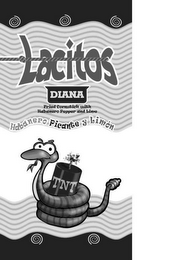LACITOS DIANA FRIED CORNSTICK WITH HABANERO PEPPER AND LIME HABANERO PICANTE Y LIMON TNT logo