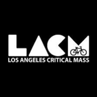 LACM LOS ANGELES CRITICAL MASS logo