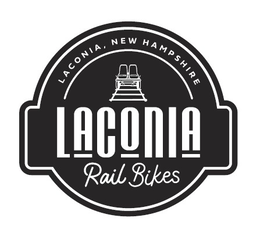 LACONIA, NEW HAMPSHIRE LACONIA RAIL BIKES logo