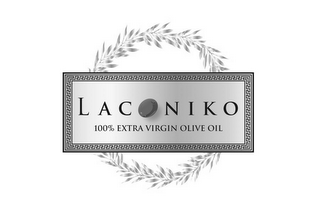 LACONIKO 100% EXTRA VIRGIN OLIVE OIL logo