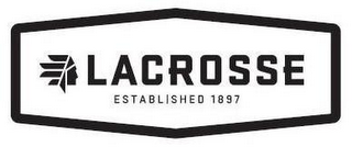 LACROSSE ESTABLISHED 1897 logo