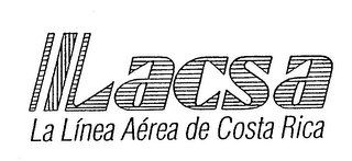 LACSA LA LINEA AEREA DE COSTA RICA logo