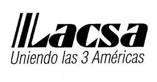 LACSA UNIENDO LAS 3 AMERICAS logo