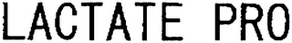LACTATE PRO logo