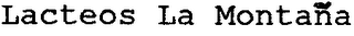 LACTEOS LA MONTANA logo