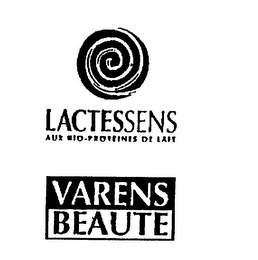 LACTESSENS AUX BIO-PROTEINES DE LAIT VARENS BEAUTE logo