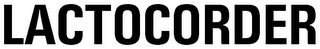 LACTOCORDER logo