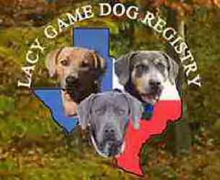 LACY GAME DOG REGISTRY logo