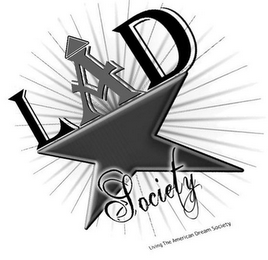 LAD SOCIETY LIVING THE AMERICAN DREAM SOCIETY logo