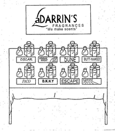 LADARRIN'S FRAGRANCES "WE MAKE SCENTS" logo