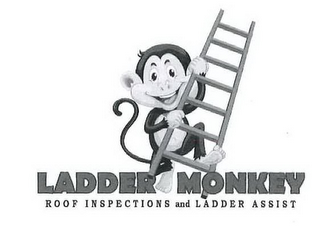 LADDER MONKEY ROOF INSPECTION AND LADDER ASSIST logo