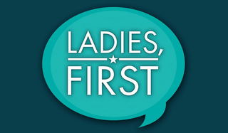 LADIES, FIRST logo