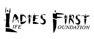 LADIES FIRST LIFE FOUNDATION logo