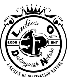 LADIES OF DISTINGUISHED NATURE LODN ENT logo