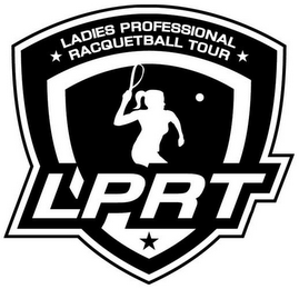 LADIES PROFESSIONAL RACQUETBALL TOUR LPRT logo