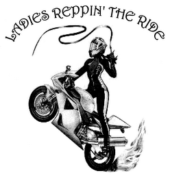 LADIES REPPIN' THE RIDE logo