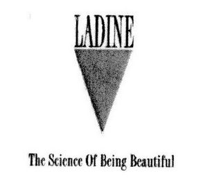 LADINE THE SCIENCE OF BEING BEAUTIFUL logo