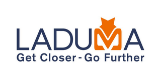 LADUMA GET CLOSER - GO FURTHER logo