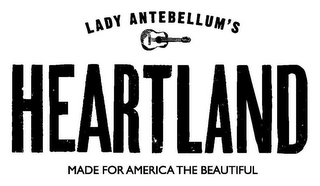 LADY ANTEBELLUM'S HEARTLAND MADE FOR AMERICA THE BEAUTIFUL logo