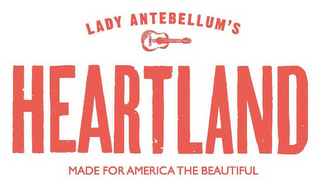 LADY ANTEBELLUM'S HEARTLAND MADE FOR AMERICA THE BEAUTIFUL logo