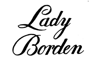 LADY BORDEN logo