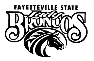 LADY BRONCOS FAYETTEVILLE STATE logo