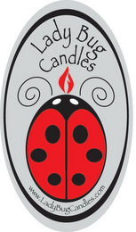 LADY BUG CANDLES WWW.LADYBUGCANDLES.COM logo