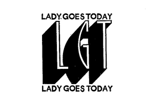 LADY GOES TODAY LGT logo