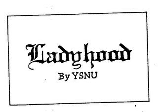 LADY HOOD BY YSNU logo