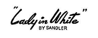 "LADY IN WHITE" BY SANDLER logo
