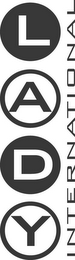 LADY INTERNATIONAL logo