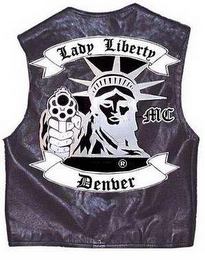 LADY LIBERTY MC DENBER logo