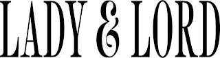 LADY & LORD logo