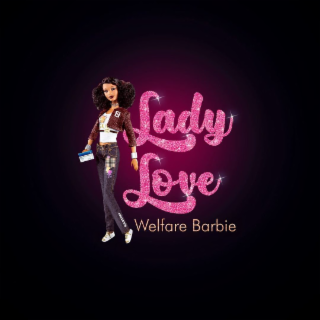 LADY LOVE WELFARE BARBIE FF GG BURBERRY logo