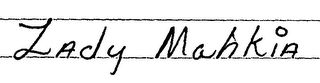 LADY MAHKIA logo