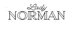 LADY NORMAN ESTABLISHED 1954 logo