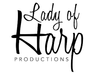 LADY OF HARP PRODUCTIONS logo