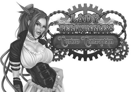 LADY PERIWINKLE'S CURIOUS CONTRAPTION logo