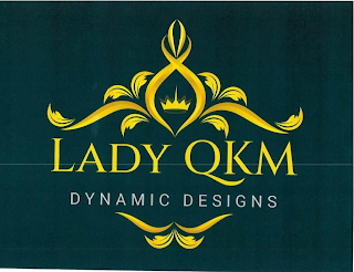LADY QKM DYNAMIC DESIGNS logo