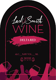 LADY SMITH WINE DELTA RED ALC._% BY VOL._ML 2021 logo
