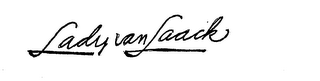 LADY VAN LAACK logo