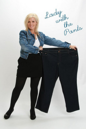 LADY WITH THE PANTS logo