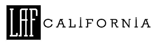LAF CALIFORNIA logo