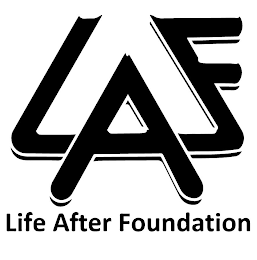 LAF LIFE AFTER FOUNDATION logo